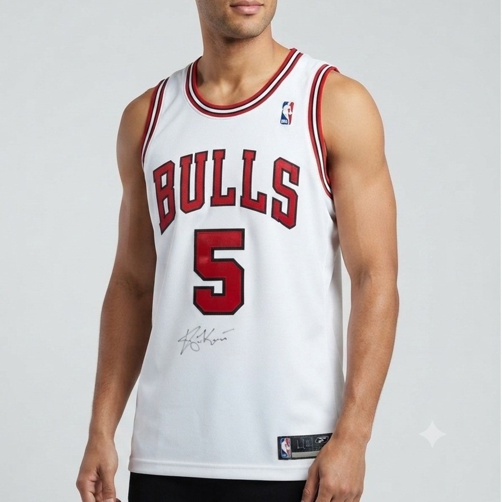 Reebok Chicago Bulls Derrick Rose 5 NBA Jersey Mens M Basketball Mesh